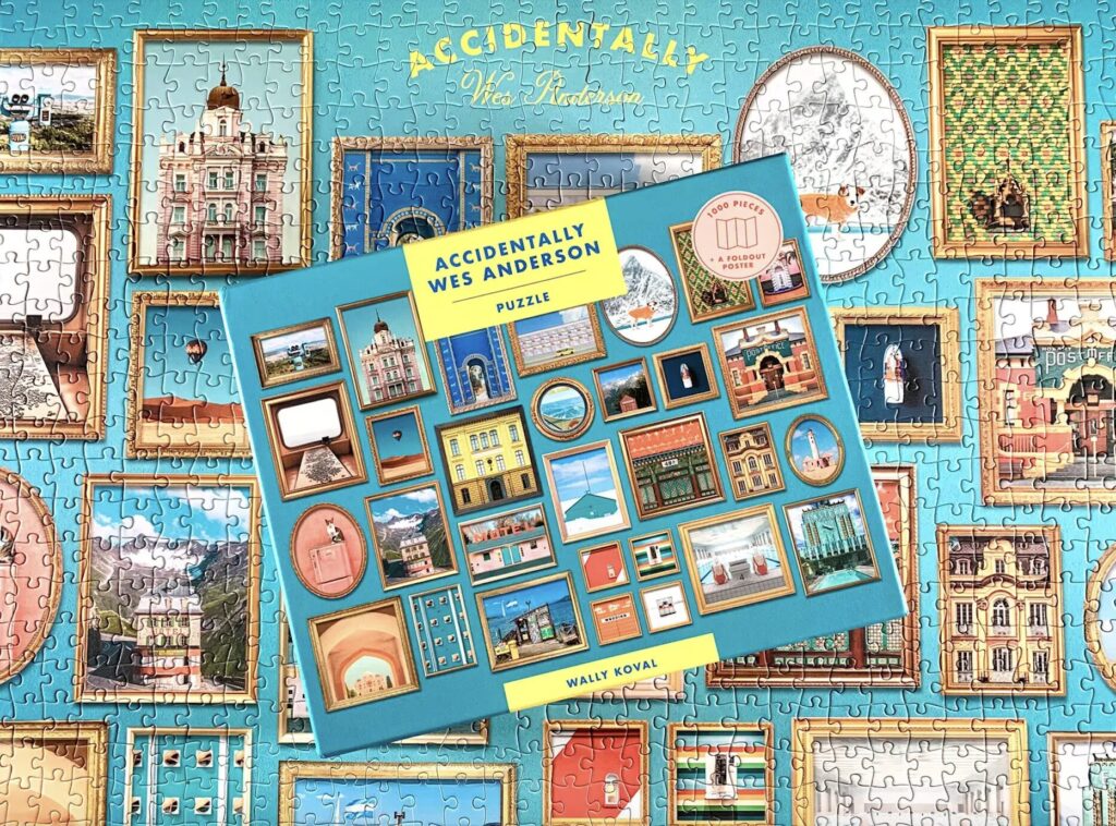 Accidentally Wes Anderson 1,000-piece puzzle.