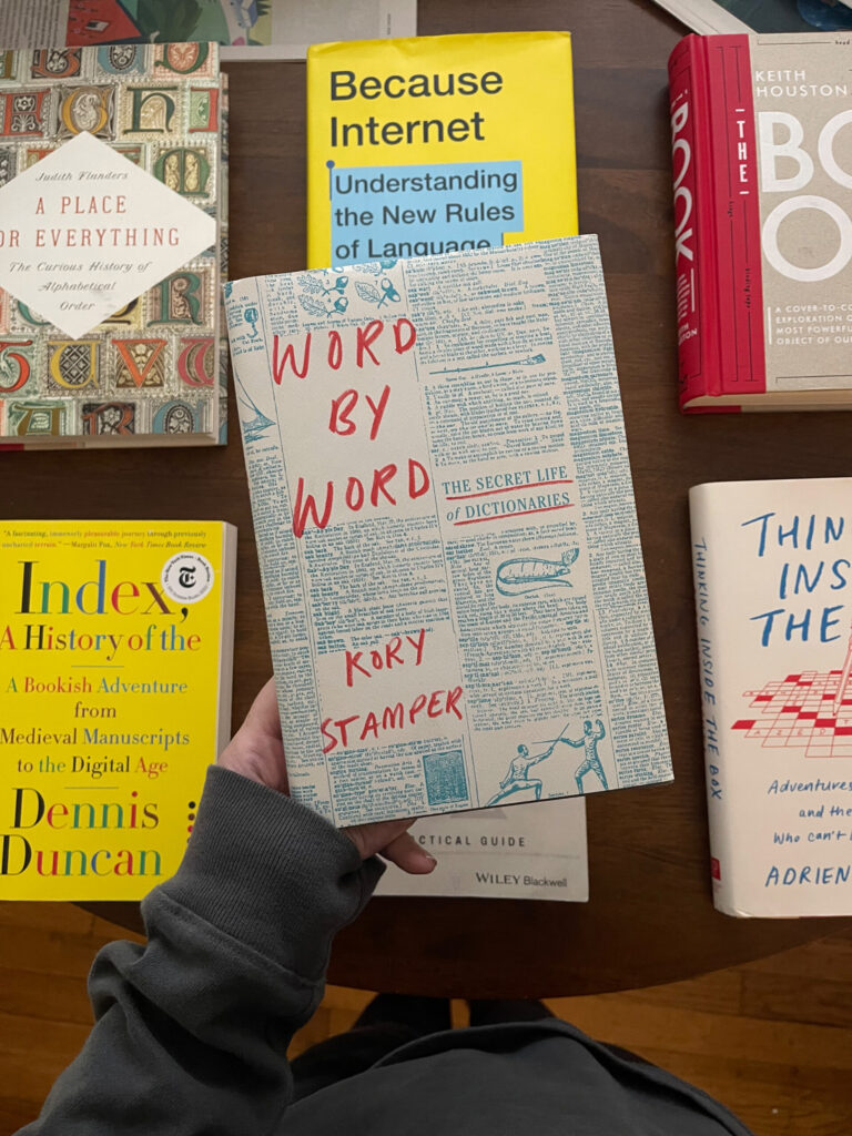 Book cover of "Word by Word."
