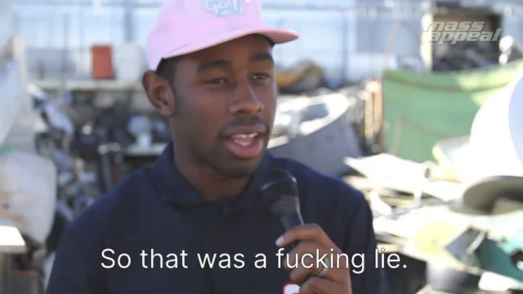 "So that was a fucking lie" meme.